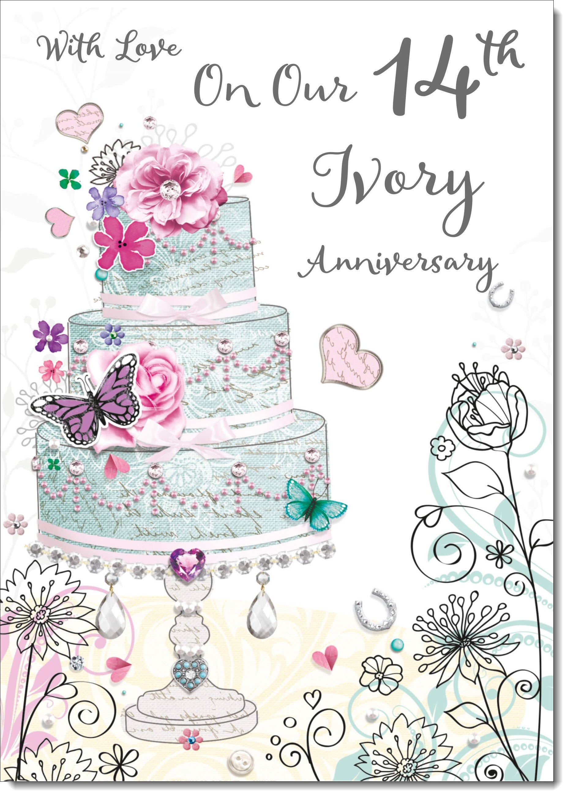 Floral Cake Stand up Fold Out Wedding Anniversary Greetings Card  Congratulations Message Table Centre Birthday - Etsy